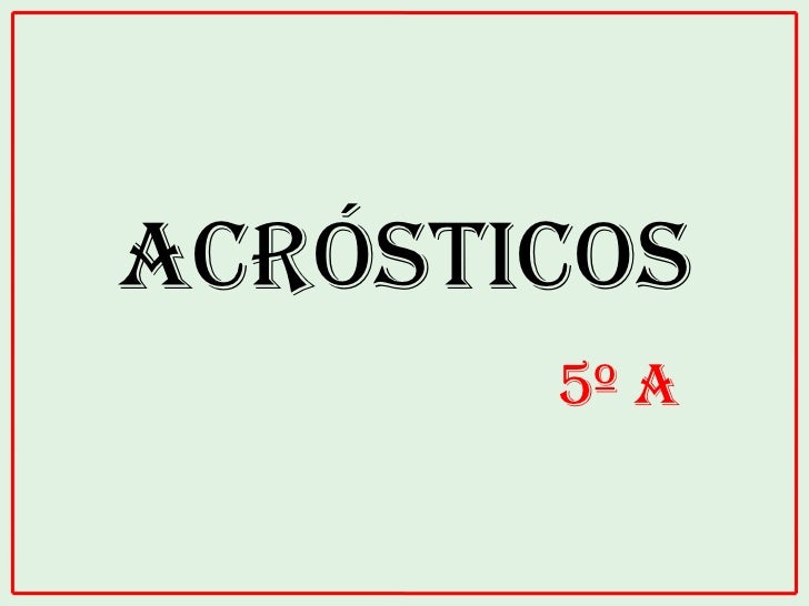 Acrostico Con Nombre De Carlos Acrostico Con Nombre De Carlos