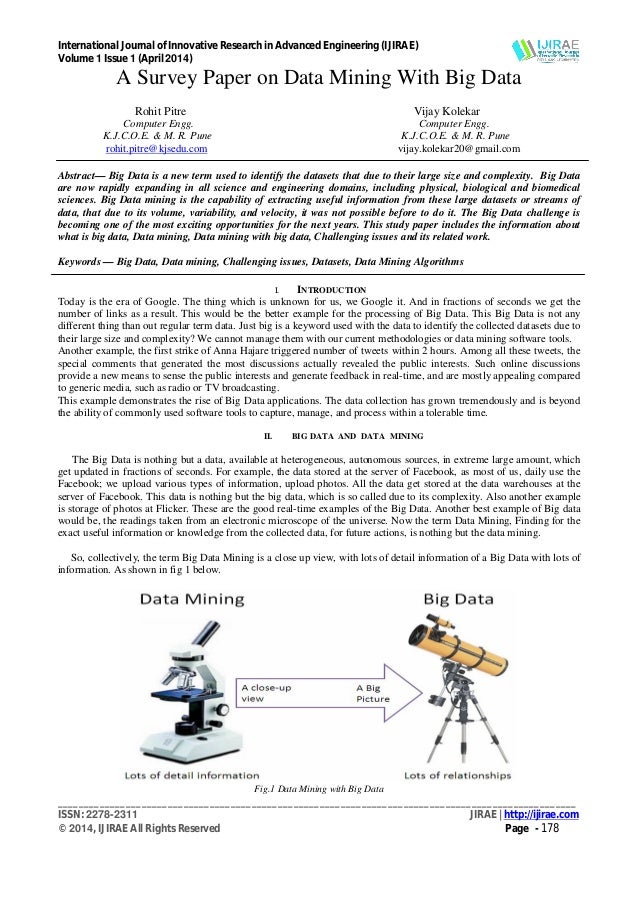 data mining paper research data mining paper research