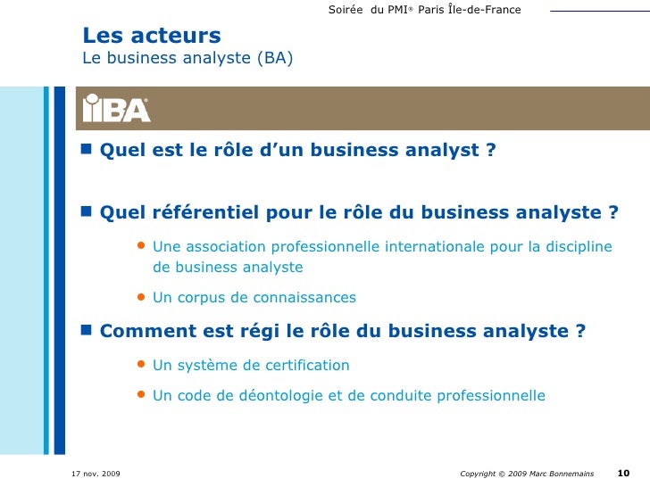comment devenir business analyst