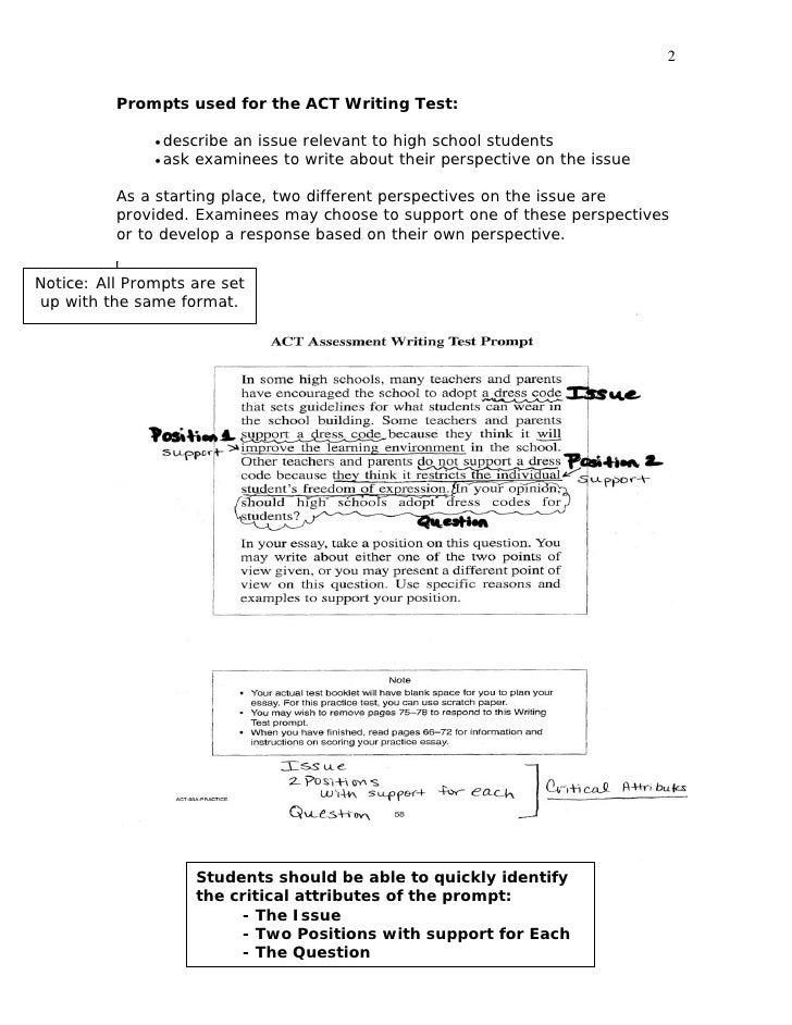 how to write a 6 act essay