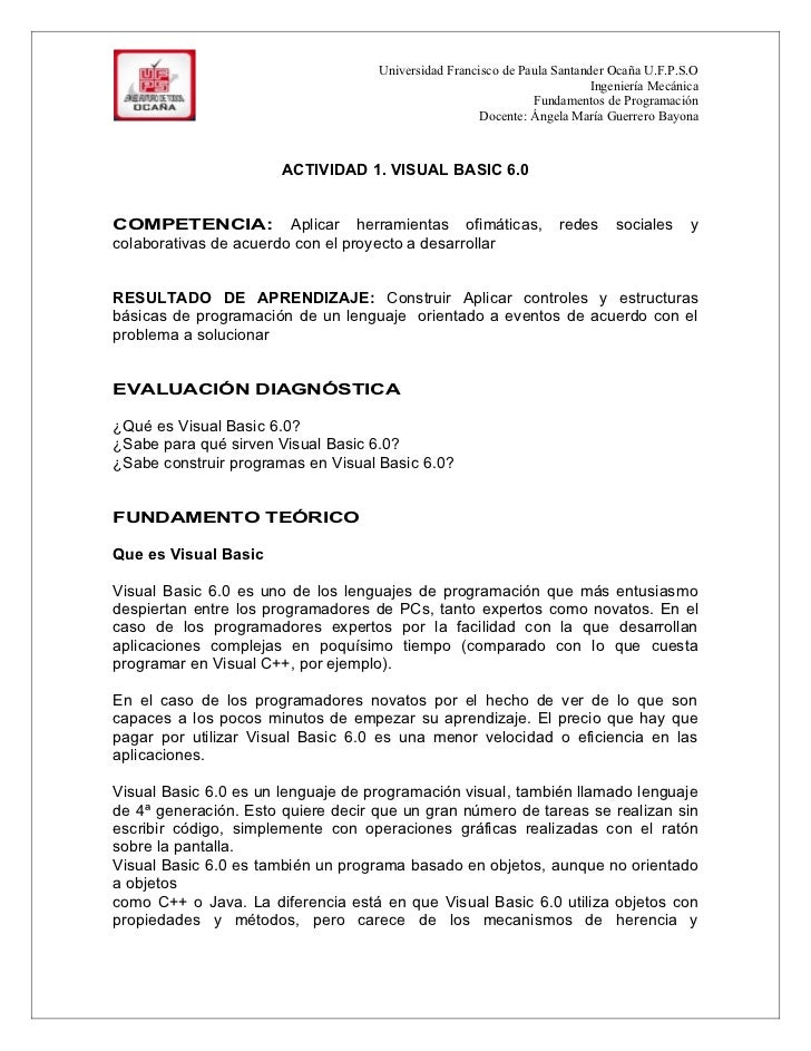 VISUAL BASIC 6 NET visual basic 6 net: