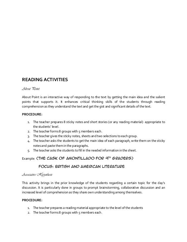 Educational Leadership:Reading to Learn:Teaching Critical