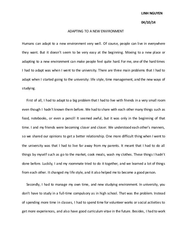 Essay on my role in protecting the environment