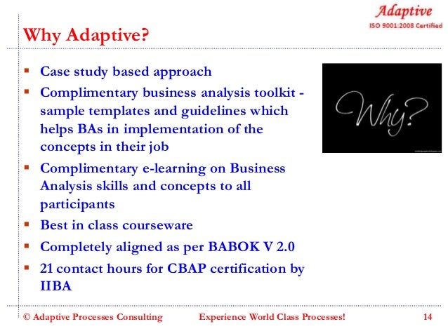 Case Studies - Business Analysts