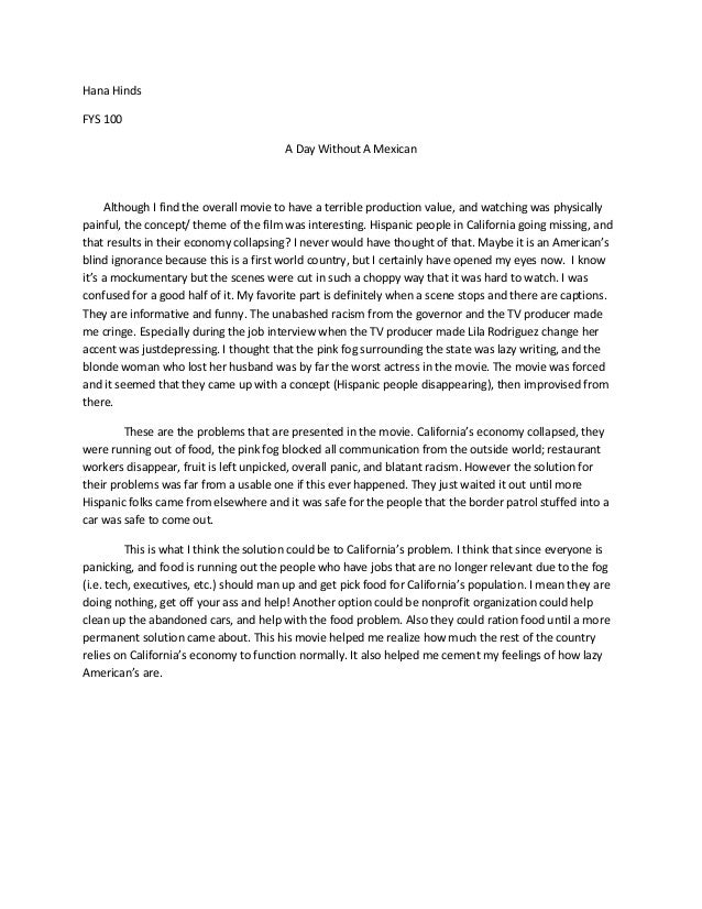 Spanish slang term essay