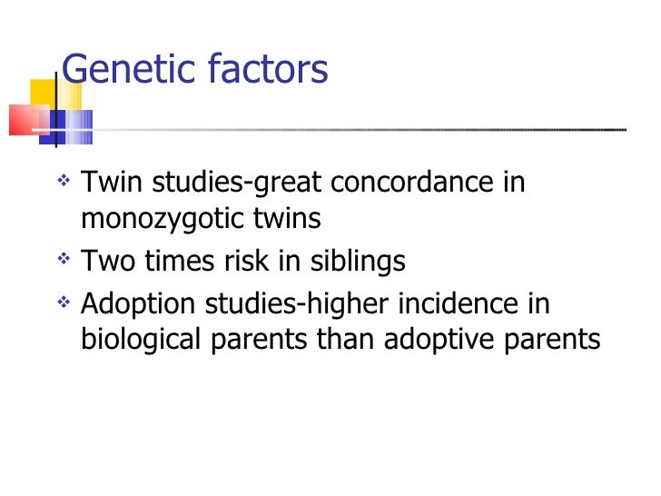 a study on the effects of genetic and environmental factors of attention deficithyper activity disor In order to identify potential environmental risk factors for environmental influences that affect attention deficit/hyperactivity disorder: study of a genetic. a study on the effects of genetic and environmental factors of attention deficithyper activity disor In order to identify potential environmental risk factors for environmental influences that affect attention deficit/hyperactivity disorder: study of a genetic.