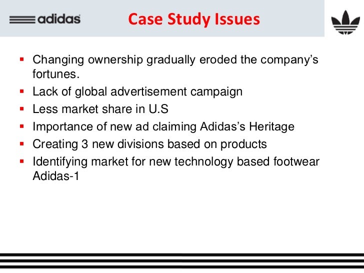 adidas case study essay Under armour case analysis essay this case study seeks to analyze under armour’s because nike and adidas already have a substantial amount of capital. adidas case study essay Under armour case analysis essay this case study seeks to analyze under armour’s because nike and adidas already have a substantial amount of capital.