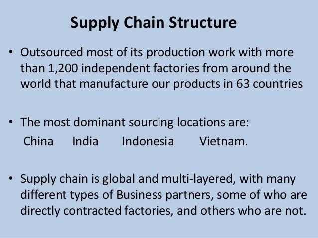 supply chain management of adidas ppt