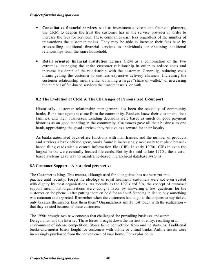 Effective Papers: Dissertation on Customer Service