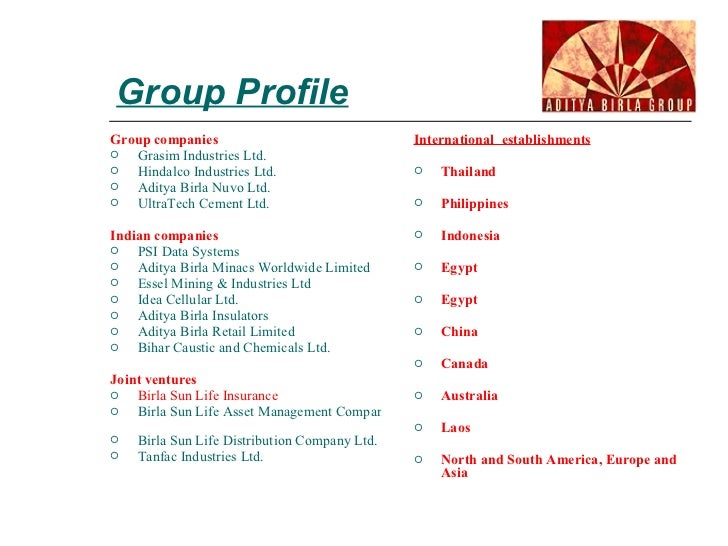 Birla Group Of Companies 21