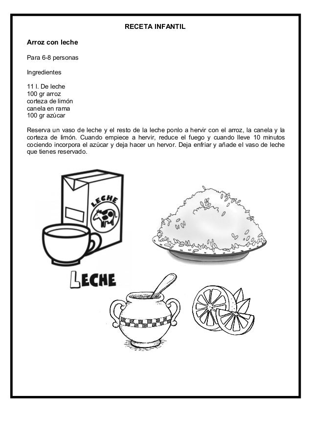 Receta Para Hacer Arroz Integral Con Leche