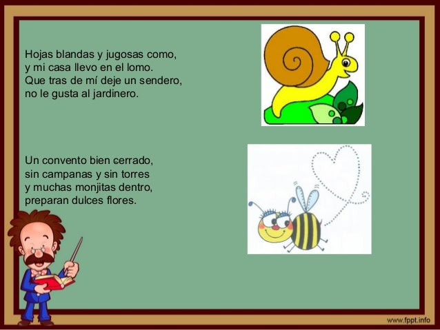 Adivinanzas de la primavera prekinder