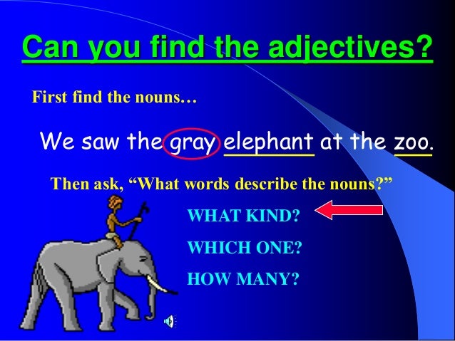 adjective powerpoint adjective powerpoint