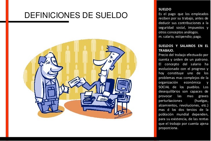 CONCEPTO SUELDO concepto sueldo: