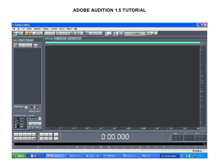 Adobe Audition 1.5 For Mac Download