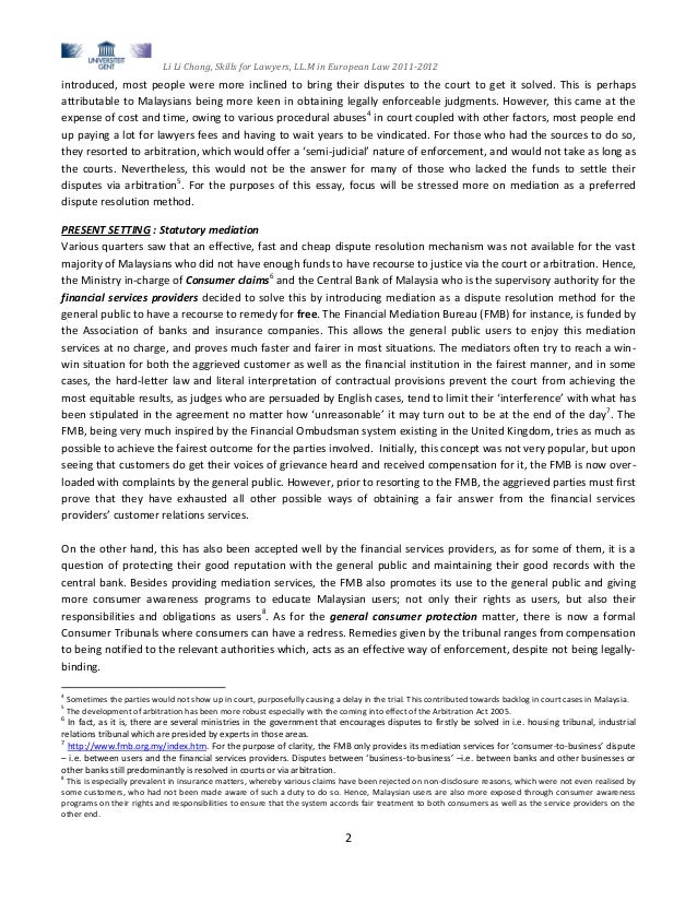 Adr essay