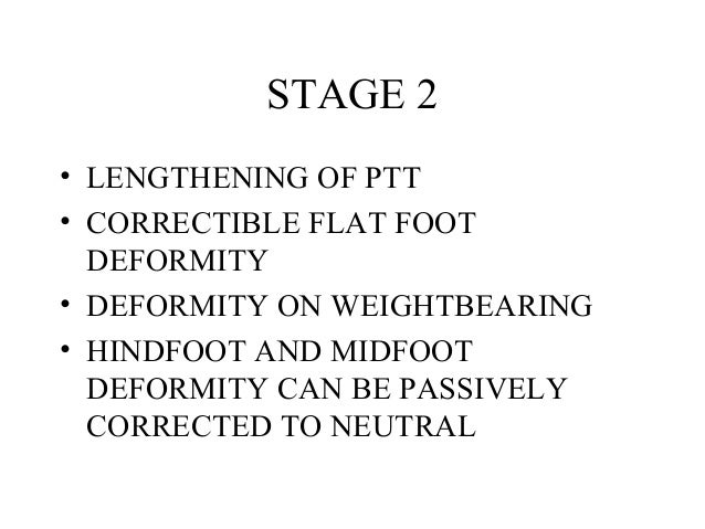 Adult Acquired Flat Feet