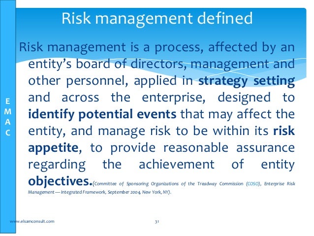 Risk Management Assignment