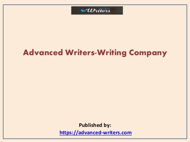 HIGH ADVANCED WRITING -- Analytic Essay