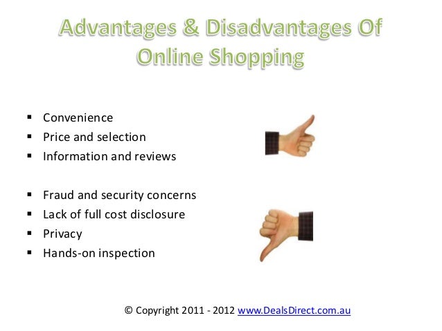 essay online shopping advantages and disadvantages - Wunderlist