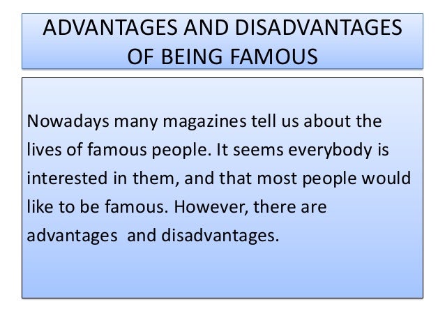 Free Essays on Technology - Advantages and Disadvantages
