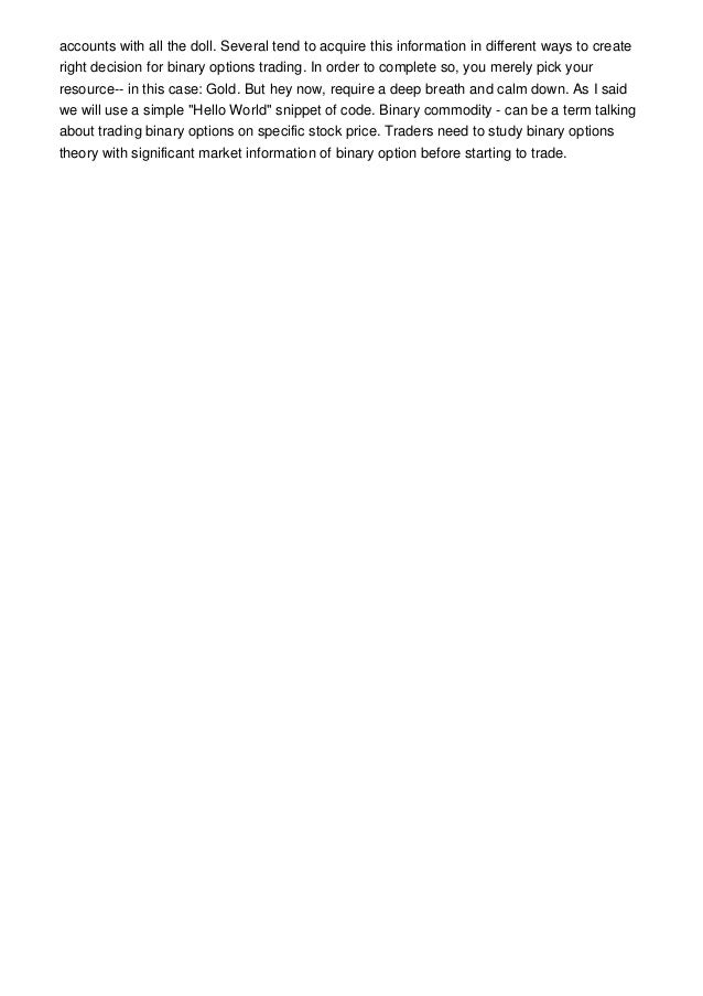 Trading system glitch