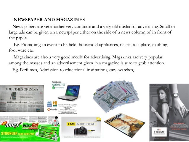 Advertisement papers