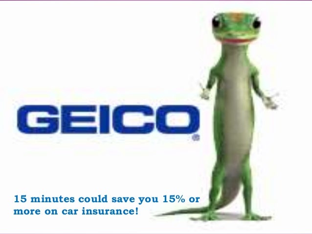 geico 15 percent or more