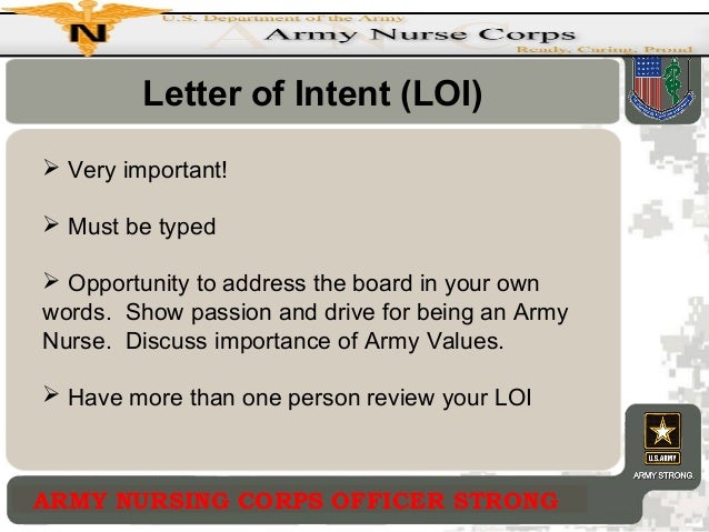 amedd enlisted commissioning program letter of recommendation for appointment to board