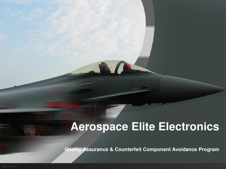 Aerospace Elite Quality Assurance Presentation 2012