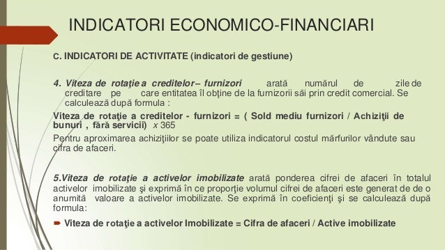 Indicatori Economico Financiari