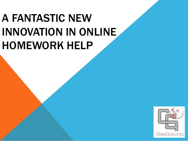 Online homework help services