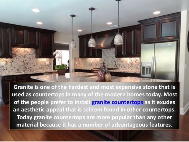 countertop end caps program