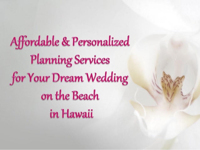 Affordable amp; personalized planning services for your dream 