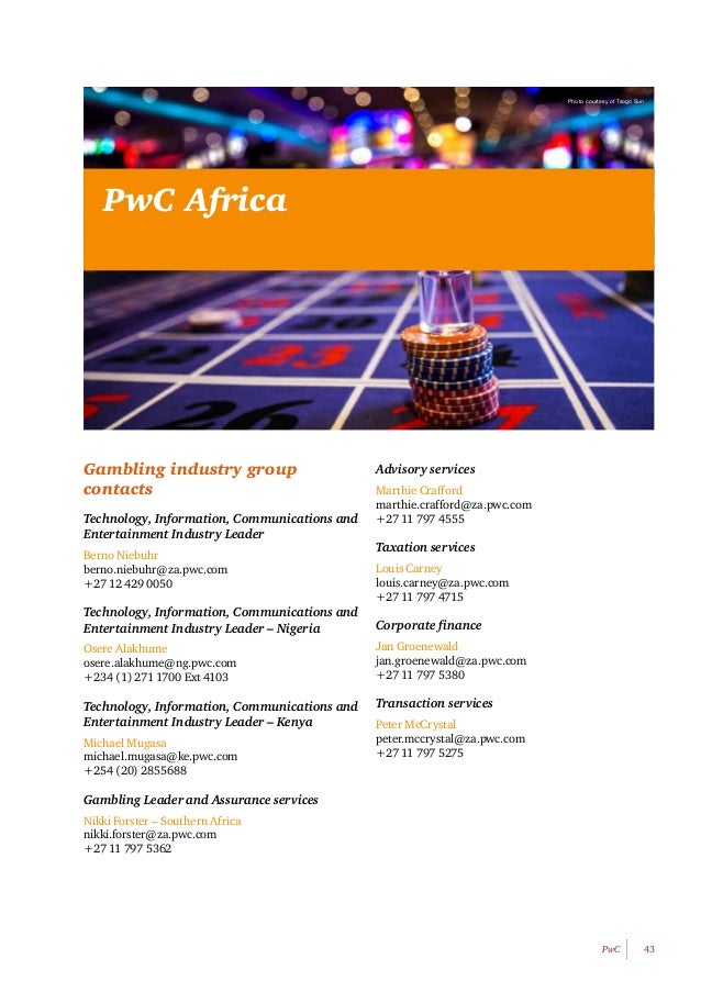 South african gambling tax