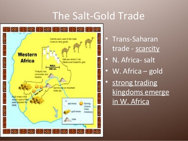 Gold Trade To Africa Western 91