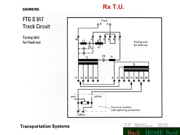 AUDIO FREQUENCY TRACK CIRCUITS