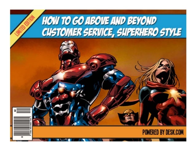 Download this How Above And Beyond Customer Service Superhero Style picture