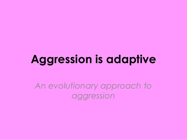 Discuss Evolutionary Explanations of Human Aggression Essay Sample