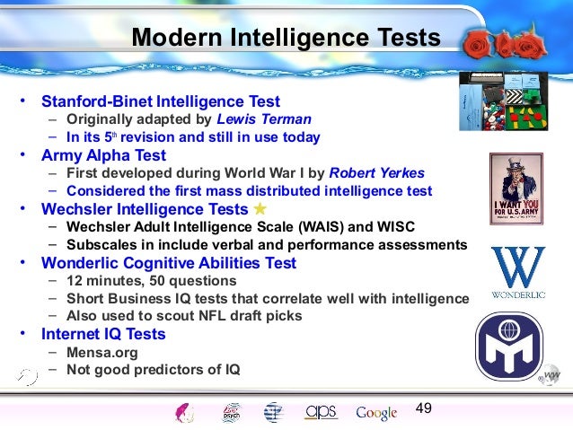 Is an iq test an accurate way to measure intelligence or 