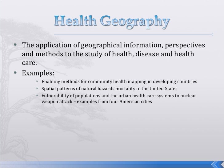 Dissertation topics in human geography