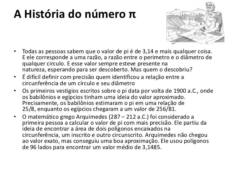 A história do pi 1 A história do pi 1