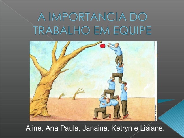 Artigo trabalho em equipe