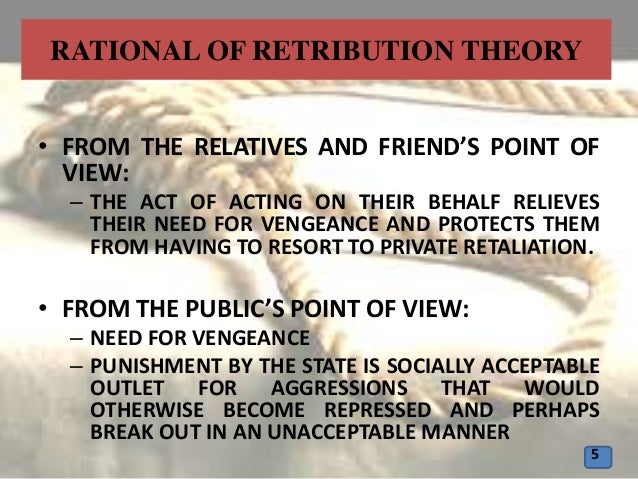a look at five aims of punishment For this purpose sometimes punishment is ordained and guilty should suffer, and that justice, or the moral order, requires the institution of punishment”5. a look at five aims of punishment For this purpose sometimes punishment is ordained and guilty should suffer, and that justice, or the moral order, requires the institution of punishment”5.