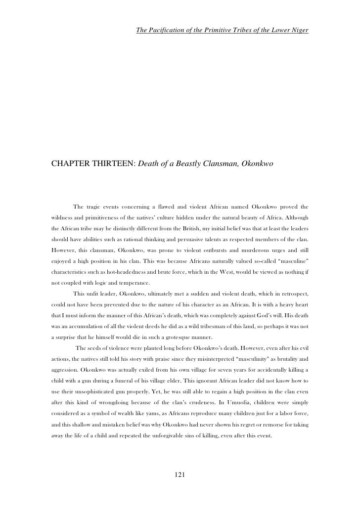 From Thesis To Essay Writing Persuasive Essay On Things Fall Apart By Achebe Essay On Business Communication also High School Essay Help Persuasive Essay On Things Fall Apart Persuasive Essay Things Fall Sample Essay Papers