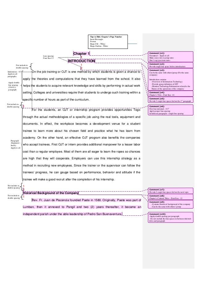 report guide