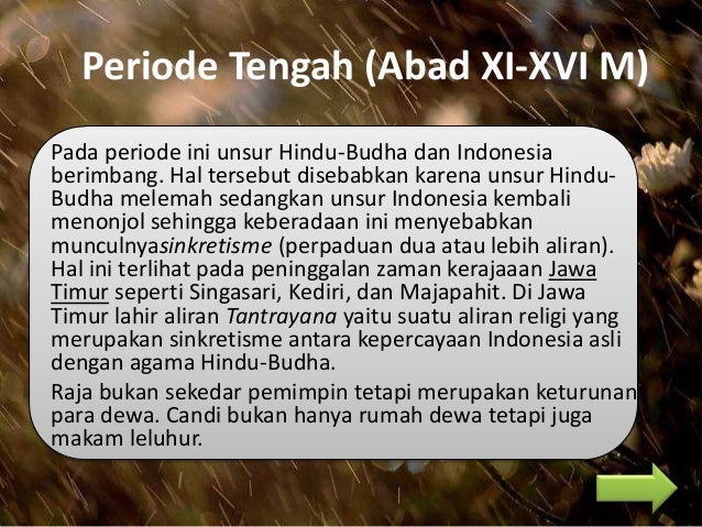 Akulturasi Budaya Hindu Budha Di Indonesia Dalam Berbagai Bidang ...