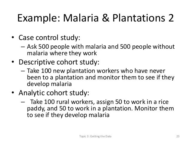 Case control study | Institute for Work & Health