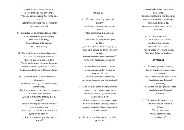 Alabanzas Cristianas De Avivamiento Y Jubilo Con Letra es.slideshare.net