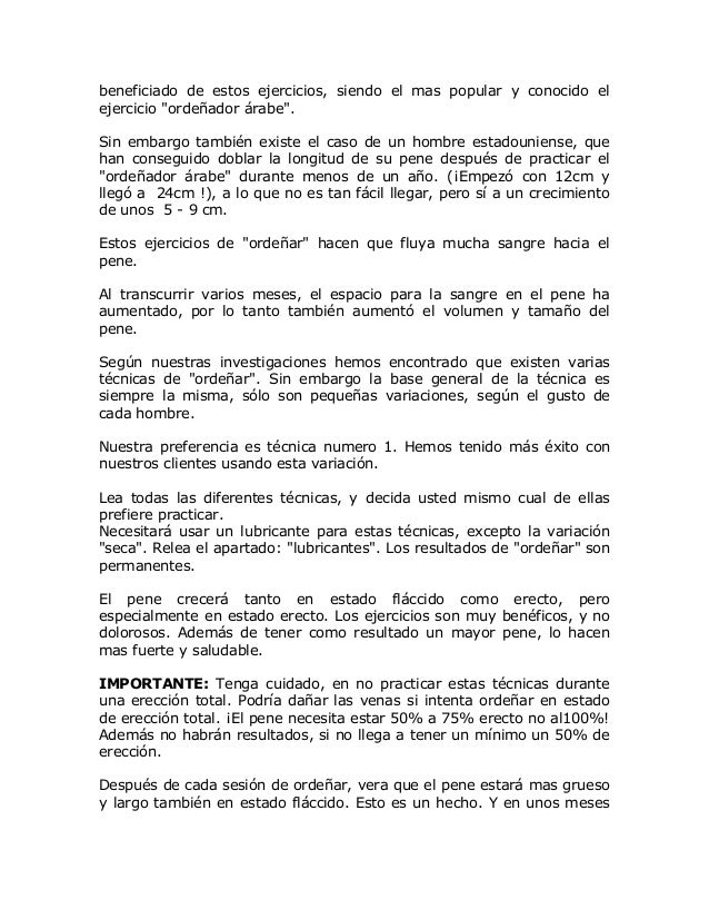 Como aumentar el pene por el ejercicio